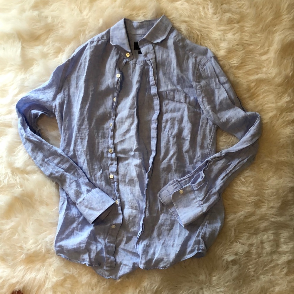 Vineyard Vines Linen Button Down
